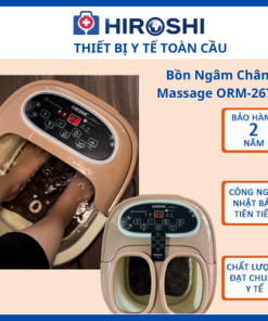 Alternative view of Máy Ngâm Chân Massage Tự Động ORM-267A