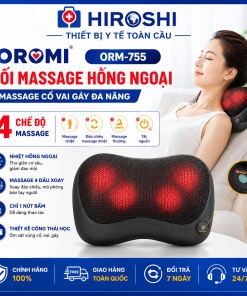 Gối Massage Nhiệt Hồng Ngoại ORM-755
