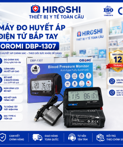 Máy Đo Huyết Áp Điện Tử Bắp Tay HIROSHI ORM DBP-1307