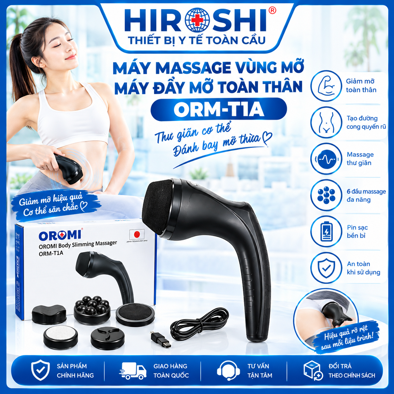 Máy Massage Giảm Béo Toàn Thân ORM-T1A