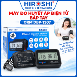 Máy Đo Huyết Áp Điện Tử Bắp Tay ORM DBP-1307