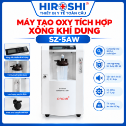 Máy Tạo Oxy Tích Hợp Xông Khí Dung SZ-5AW
