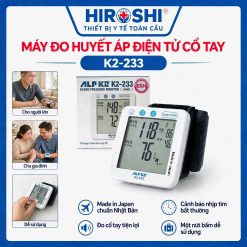 Máy Đo Huyết Áp Điện Tử Cổ Tay ALPK2 K2-233